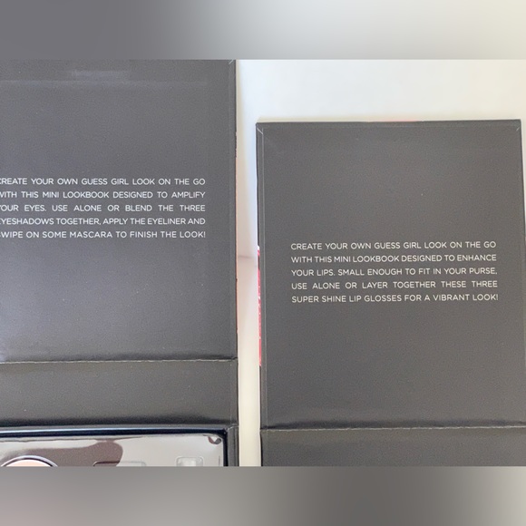 2 GUESS PALETTES. MINI LOOK-BOOK FOR EYES And LIPS. NUDE TONES. NEW. Unopened. - Picture 13 of 15